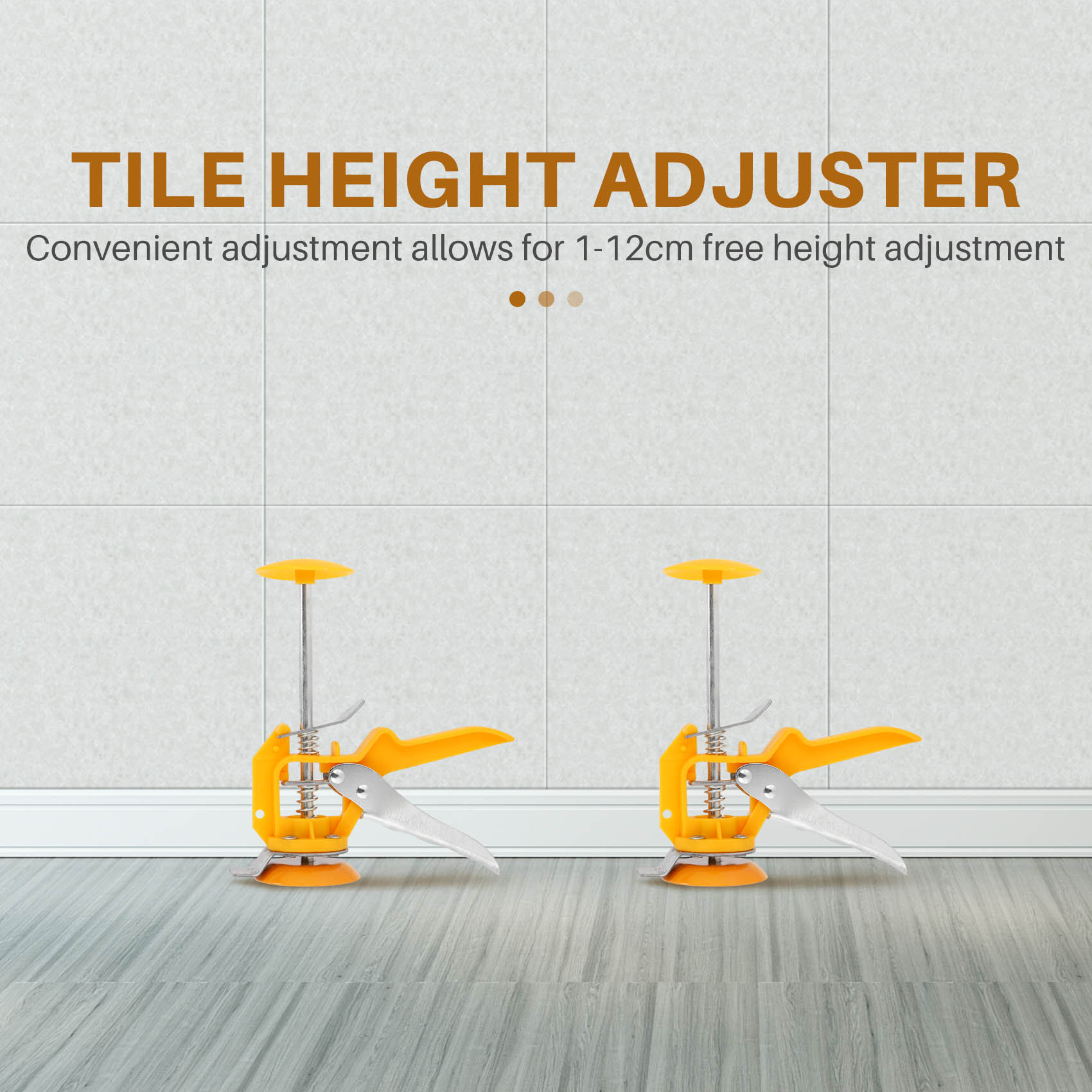 Tile Leveling Clip - A89X 2 Adet Kiremit Tesviye Sistemi