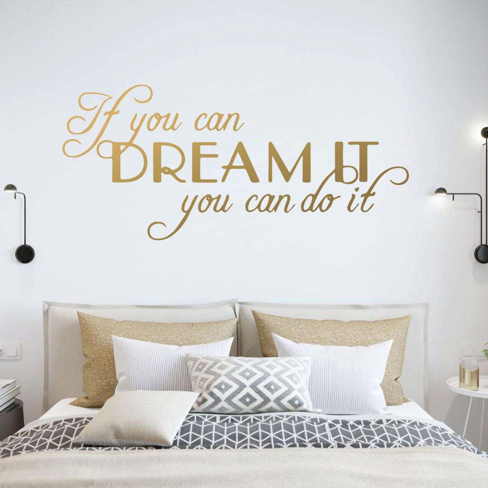 Home Improvement Quotes - Büyük Tırnaklar Motivasyon Rüya İfadeleri Duvar