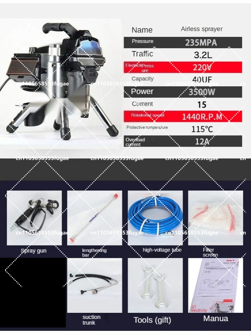 Profesyonel 3.2L Havasız Boya  - Home Improvement Industry incelemesi ve fiyatı