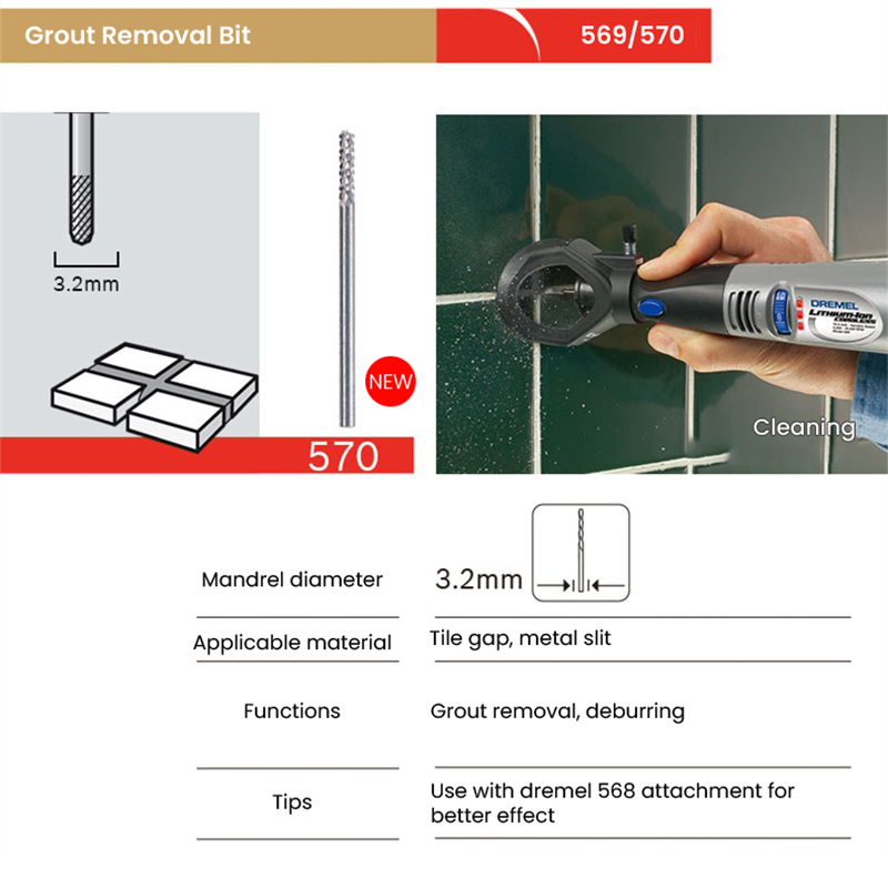 Dremel kesme temizleme aksesua - Grout Saw Removal incelemesi ve fiyatı