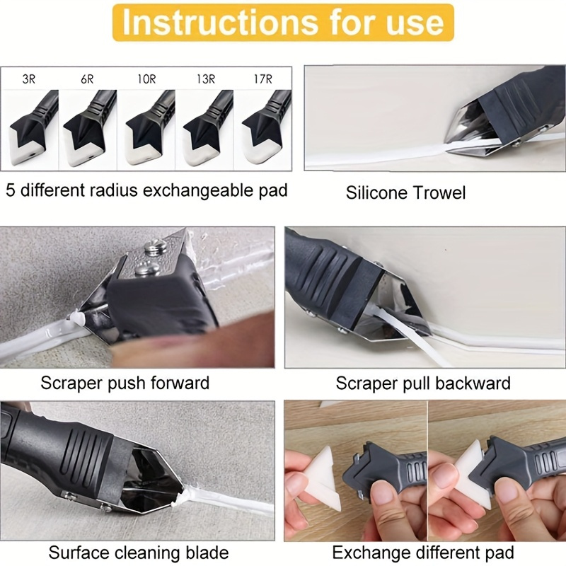 3'ü 1 Arada Silikon Spatula Sı - Grout Saw Removal incelemesi ve fiyatı