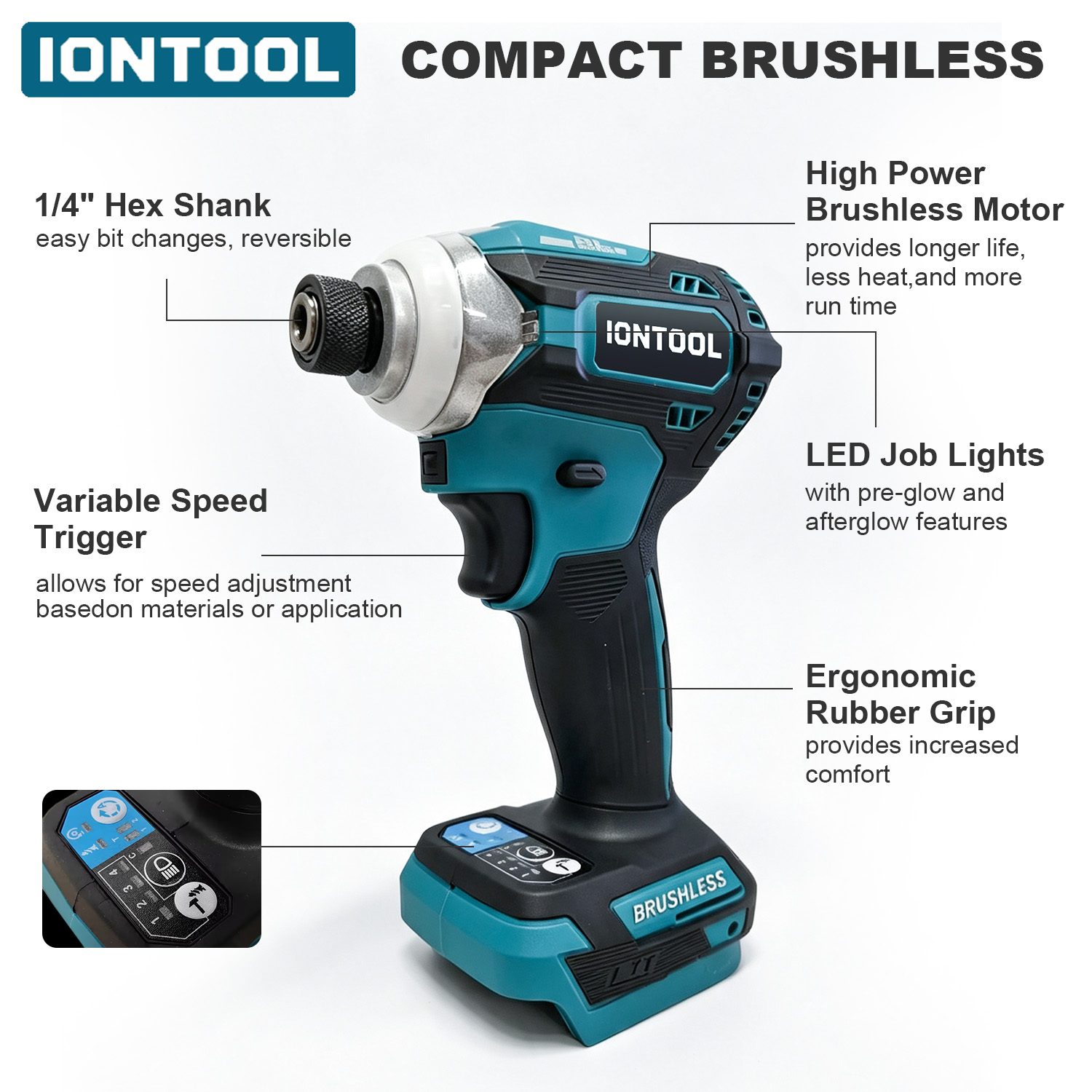 IONTOOL 3600RPM Fırçasız Akülü - Home Improvement Warehouse incelemesi ve fiyatı