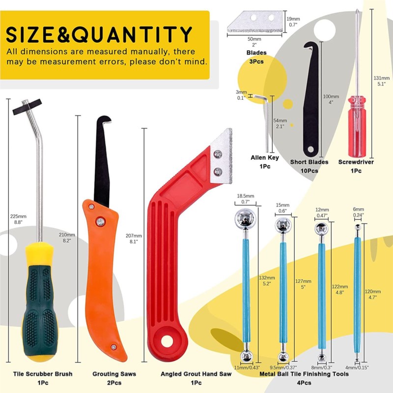 Harç Temizleme Araçları 22 Ade - Grout Saw Removal incelemesi ve fiyatı